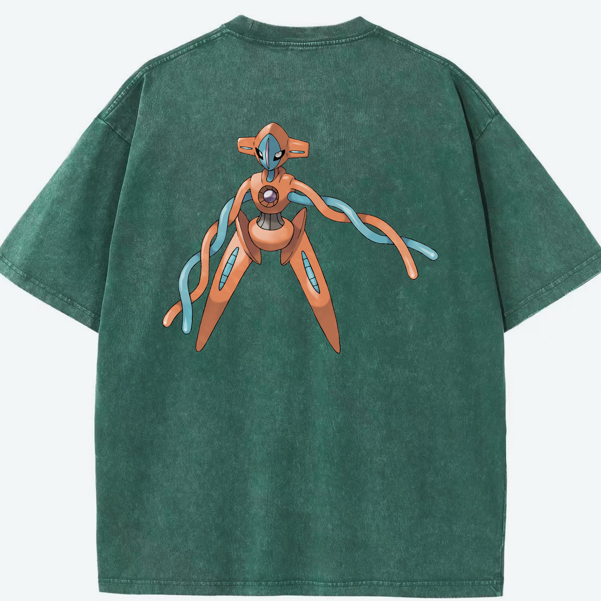 （画像用） ポケットモンスター Pokémon 綿100% ヴィンテージ風 半袖Tシャツ（背面プリント）